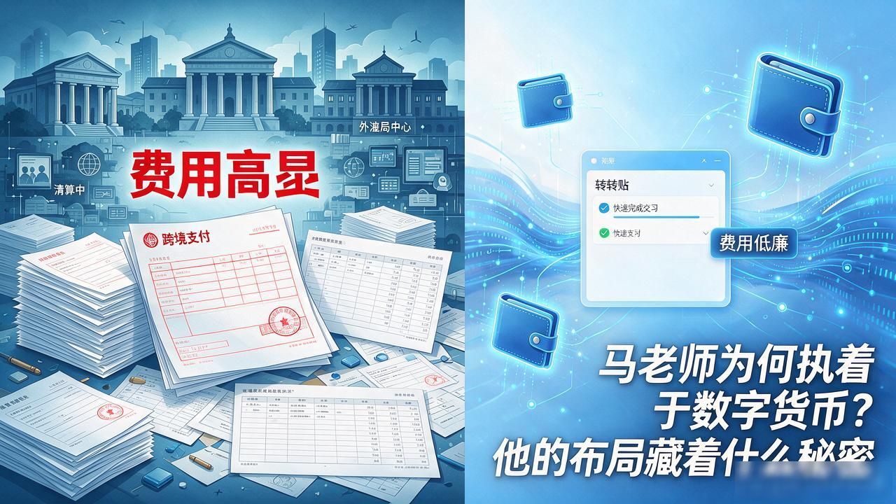 马老师为何执着于数字货币？他的布局藏着什么秘密