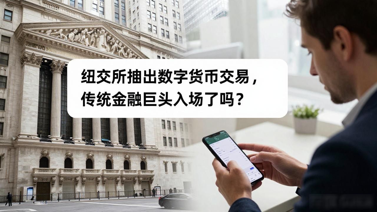 传统金融与数字资产融合_纽交所上线数字货币_纽约证券交易所数字货币交易服务