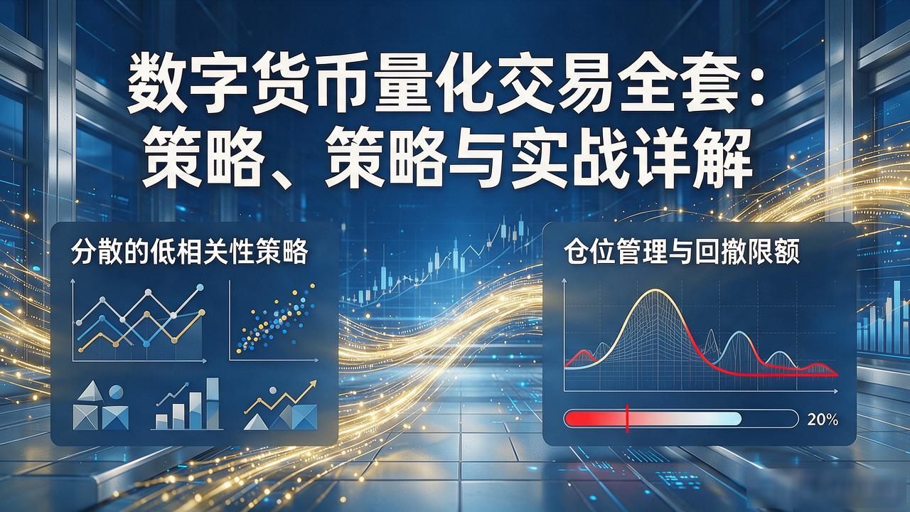 数字货币量化交易全套：策略、风控与实战详解