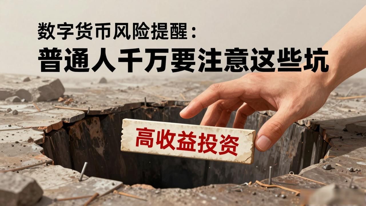 数字货币风险提醒：普通人千万要注意这些坑