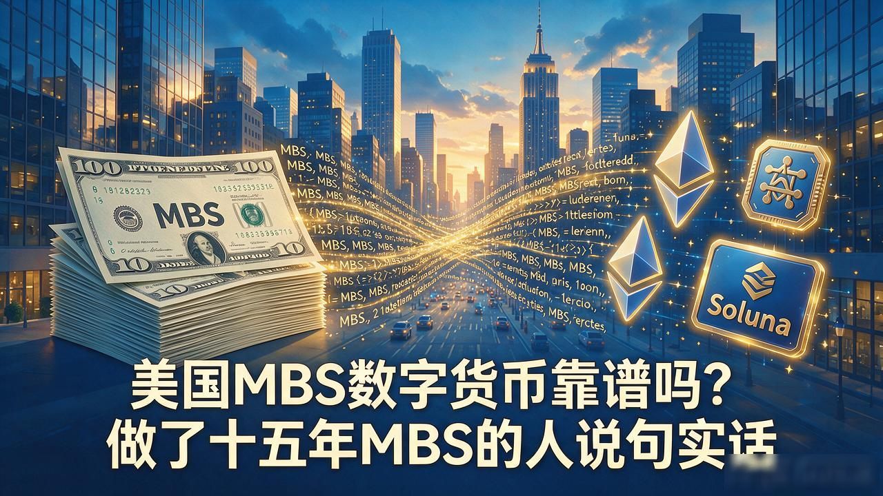美国mbs数字货币_代币化MBS智能合约风险与流动性陷阱_美联储监管草案下美国住宅MBS证券化趋势