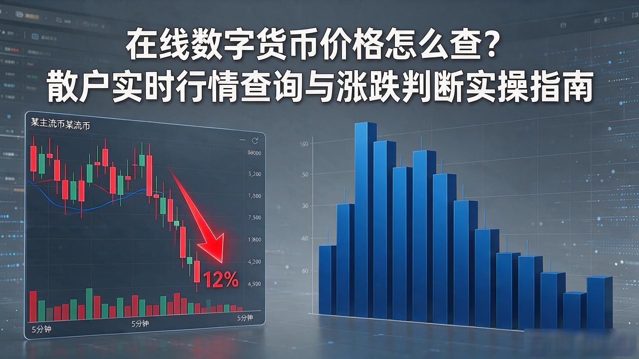 在线数字货币价格怎么查？散户实时行情查询与涨跌判断实操指南