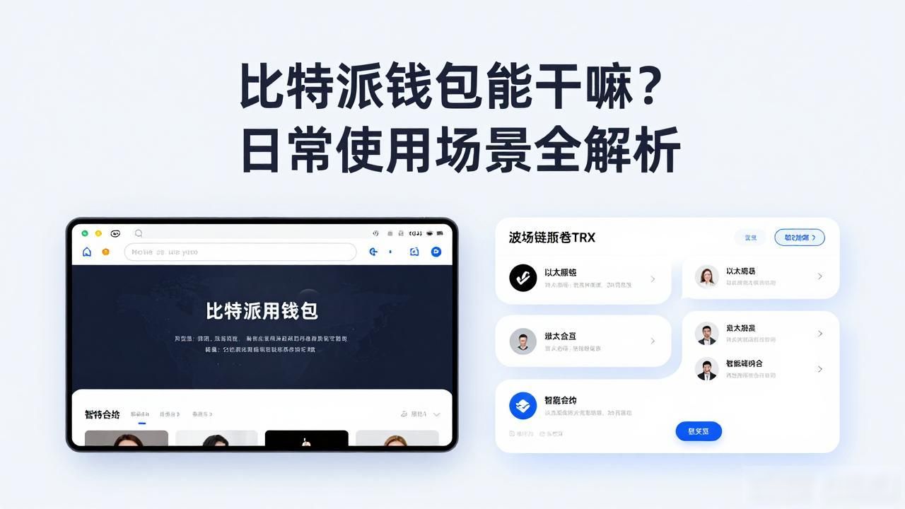 比特派钱包能干嘛？日常使用场景全解析