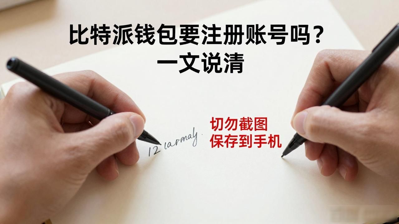 比特派钱包要注册账号吗？一文说清