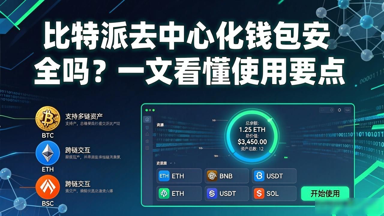 比特派去中心化钱包安全吗？一文看懂使用要点