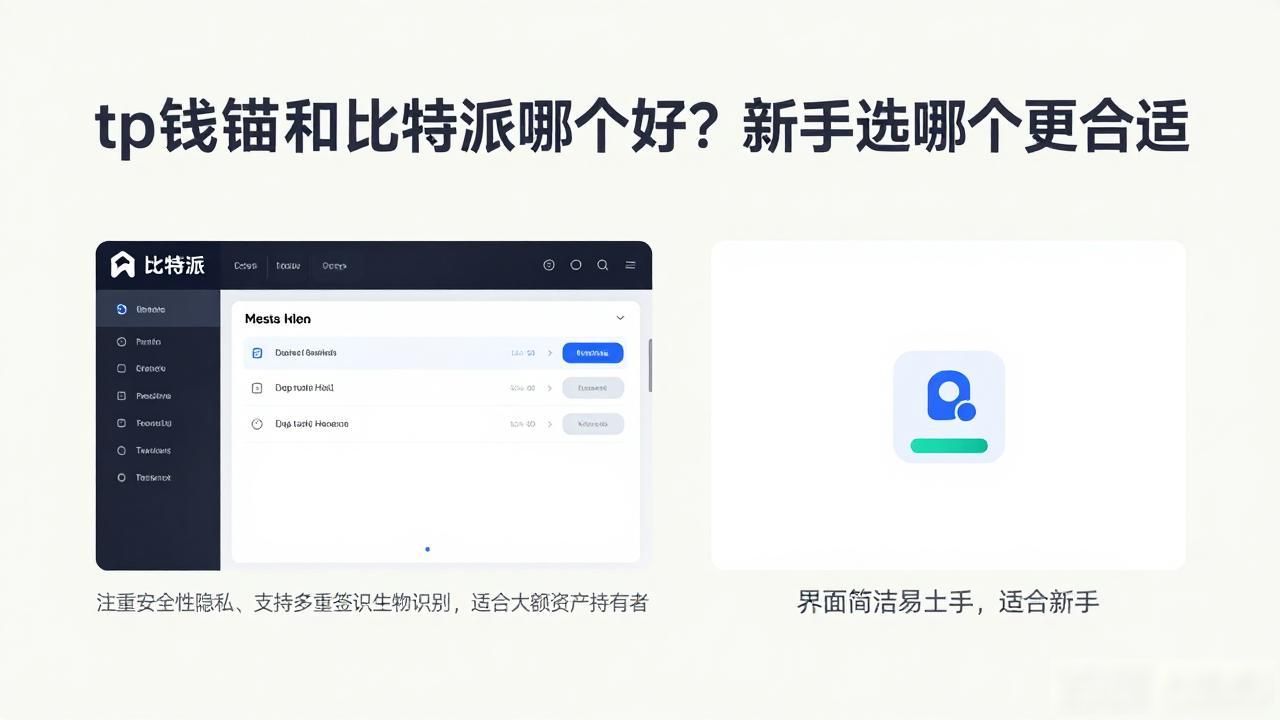 tp钱包和比特派哪个好？新手选哪个更合适