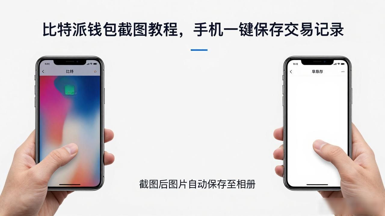 比特派钱包截图教程，手机一键保存交易记录