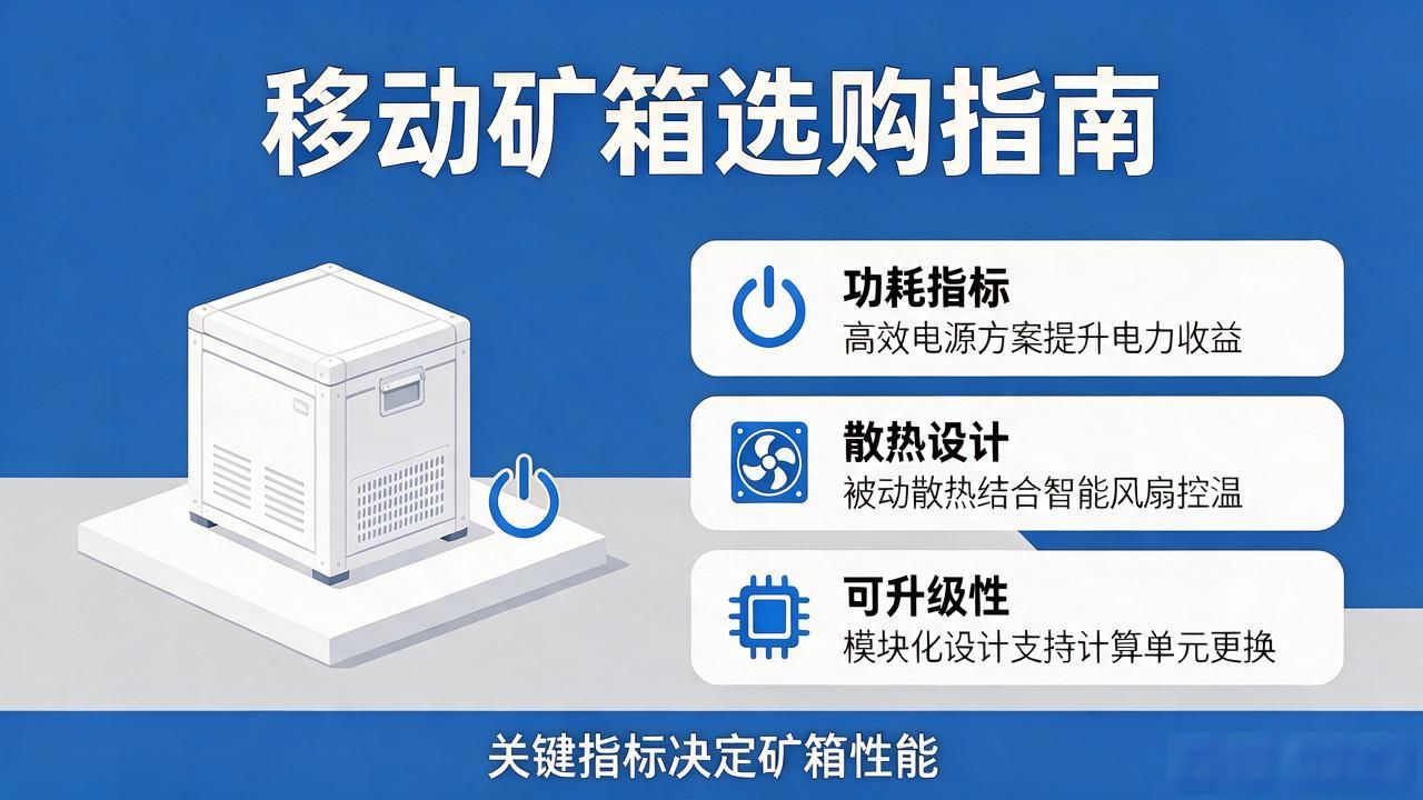 移动矿箱怎么选？便携挖矿设备选购指南