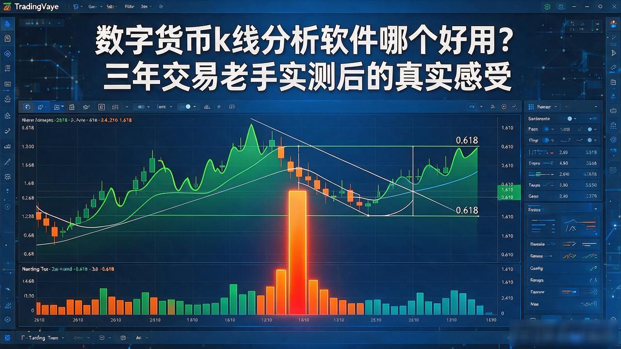 数字货币k线分析软件哪个好用？三年交易老手实测后的真实感受