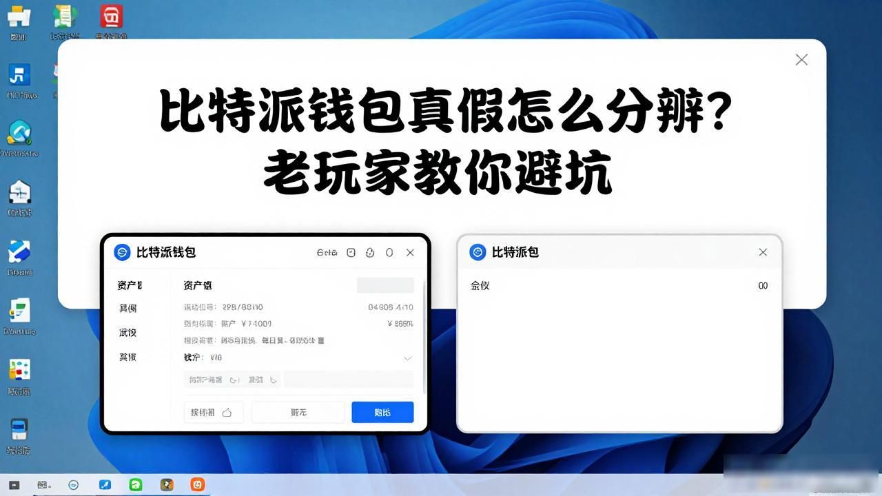 比特派钱包真假怎么分辨？老玩家教你避坑