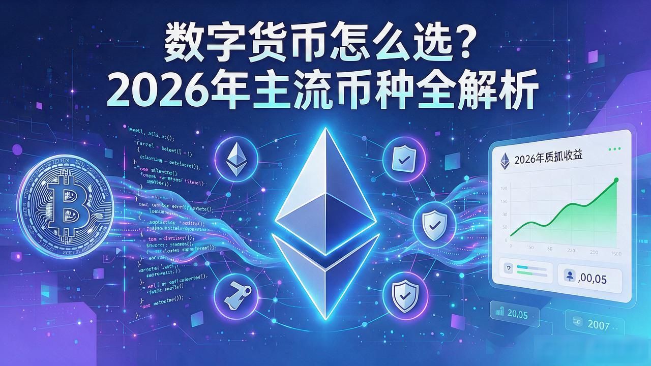 数字货币怎么选？2026年主流币种全解析