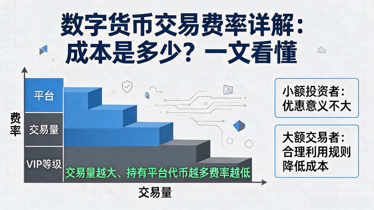 数字货币交易费率详解：成本是多少？一文看懂