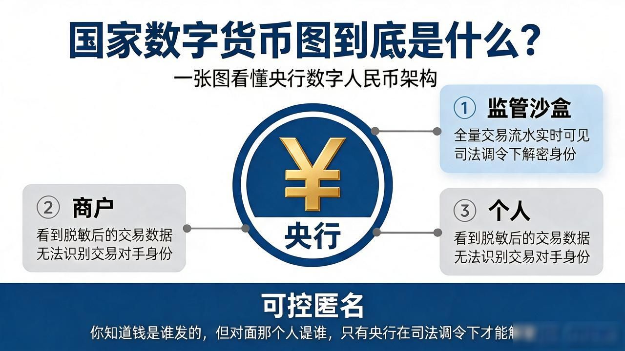 国家数字货币图到底是什么？一张图看懂央行数字人民币架构