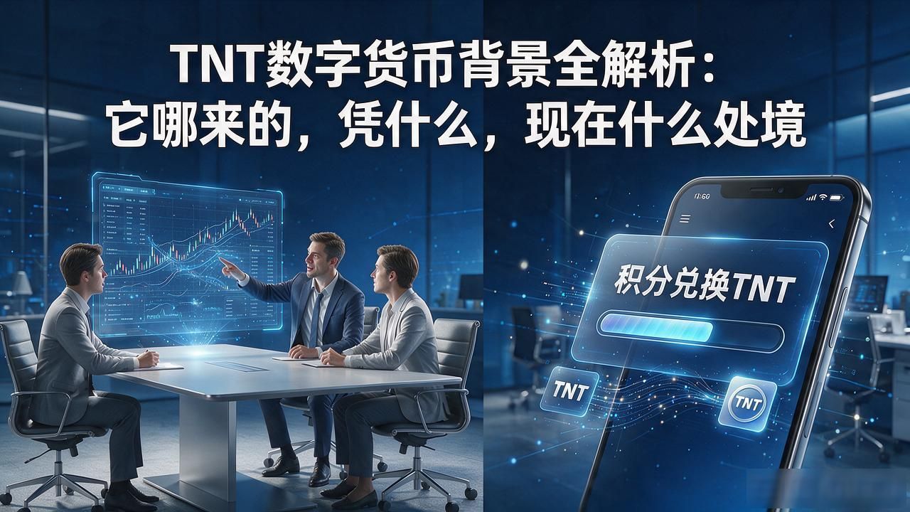 TNT数字货币背景全解析：它哪来的，凭什么，现在什么处境