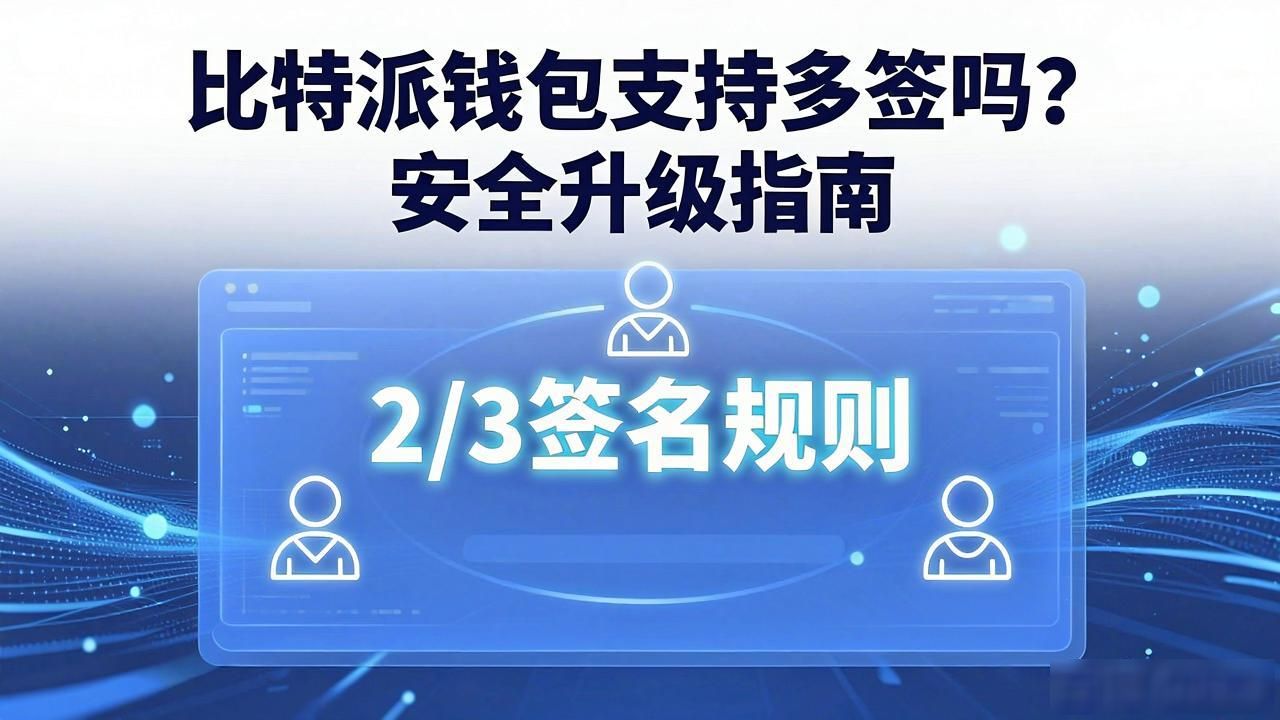 多签功能对数字资产的重要性_比特派钱包可以多签嘛_比特派钱包多签功能