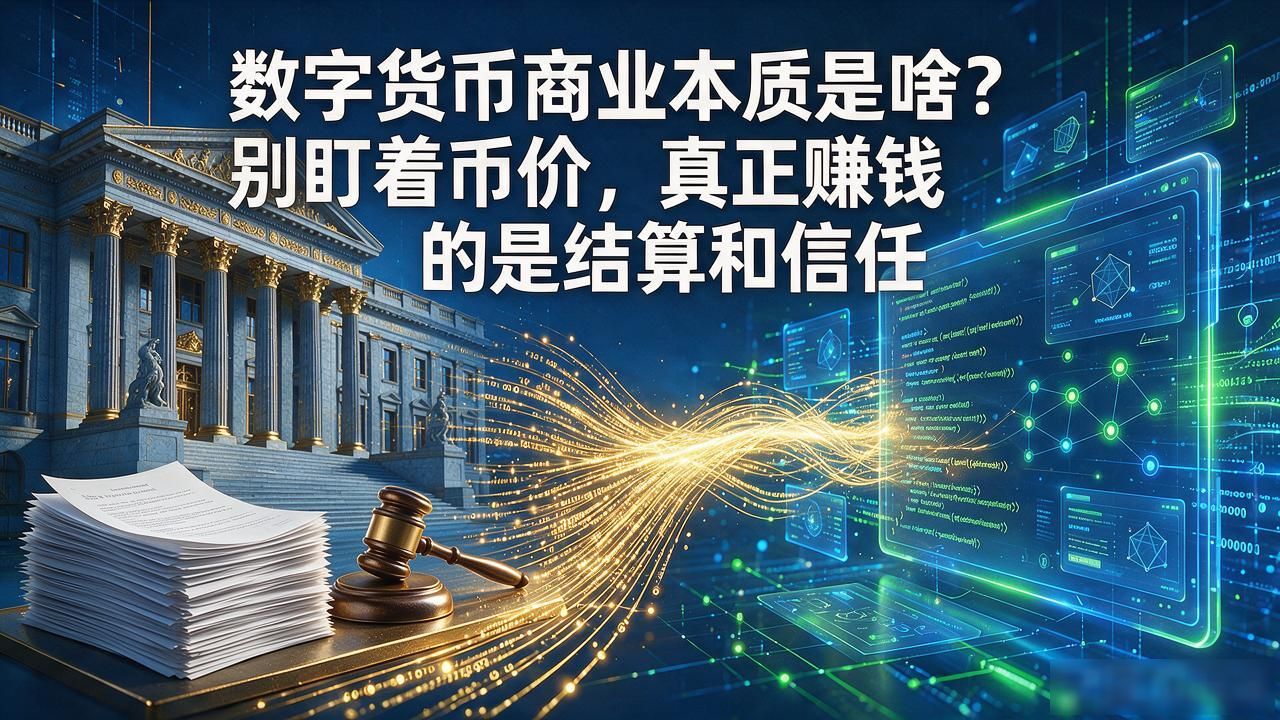 数字货币商业本质是啥_数字货币商业本质_跨境结算基础设施