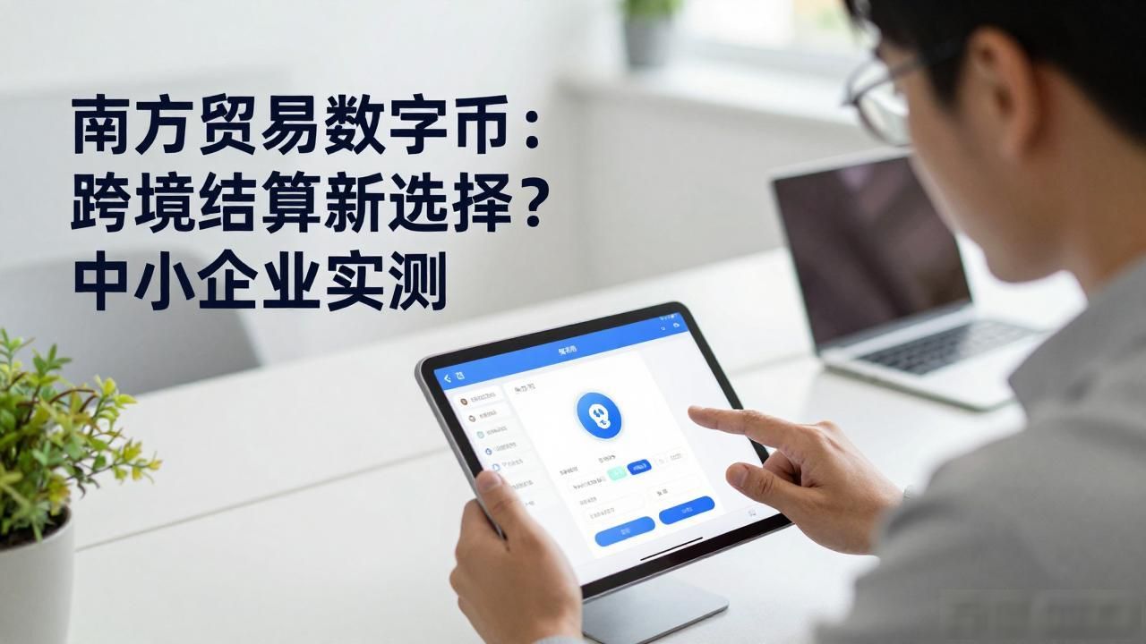 南方贸易数字货币：跨境结算新选择？中小企业实测