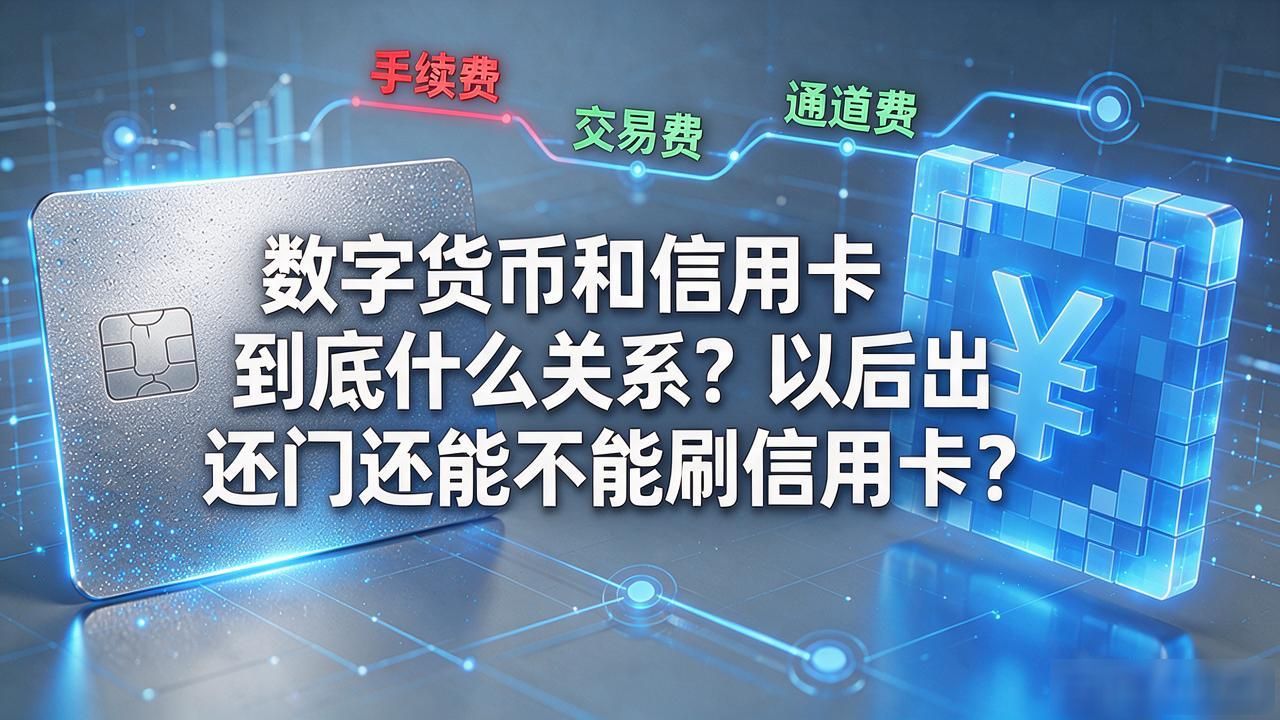 数字货币和信用卡到底什么关系？以后出门还能不能刷信用卡