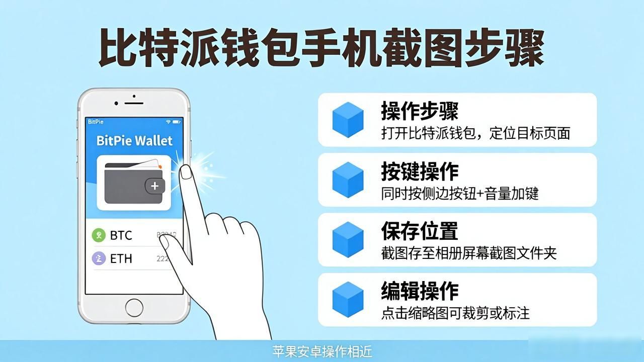 比特派钱包截图方法：安卓苹果手机步骤详解