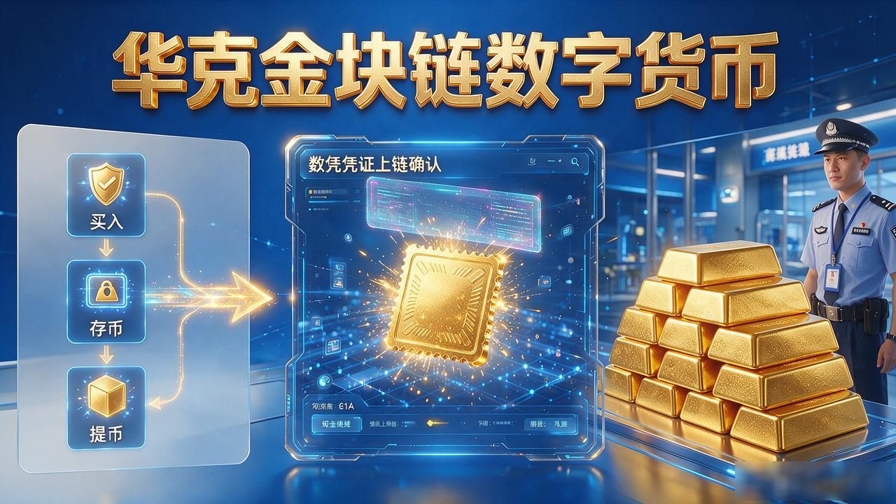 华克金块链数字货币到底靠不靠谱？普通人怎么参与才不踩坑