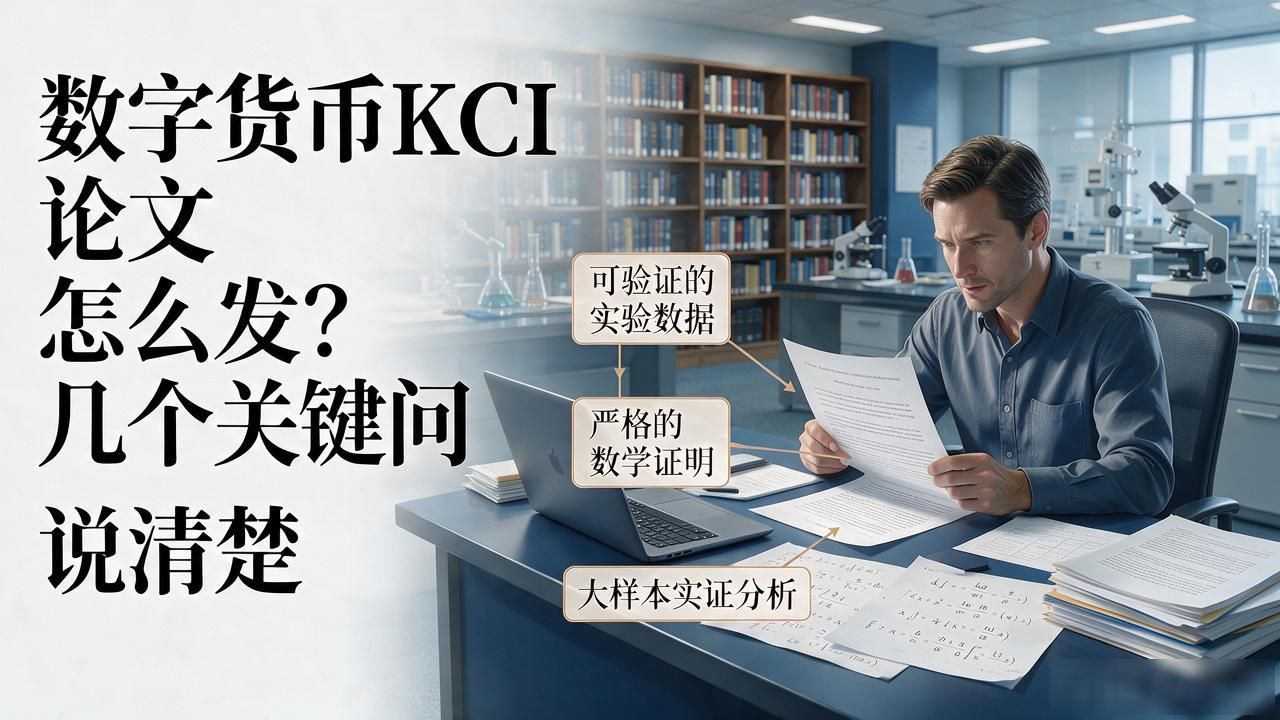 数字货币KCI论文怎么发？几个关键问题说清楚