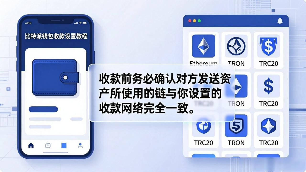 比特派钱包收款设置教程，快速开通收款功能