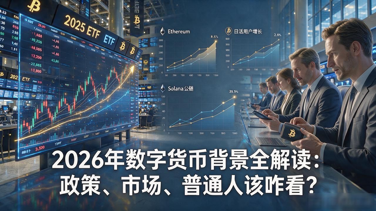 2026年数字货币背景全解读：政策、市场、普通人该咋看