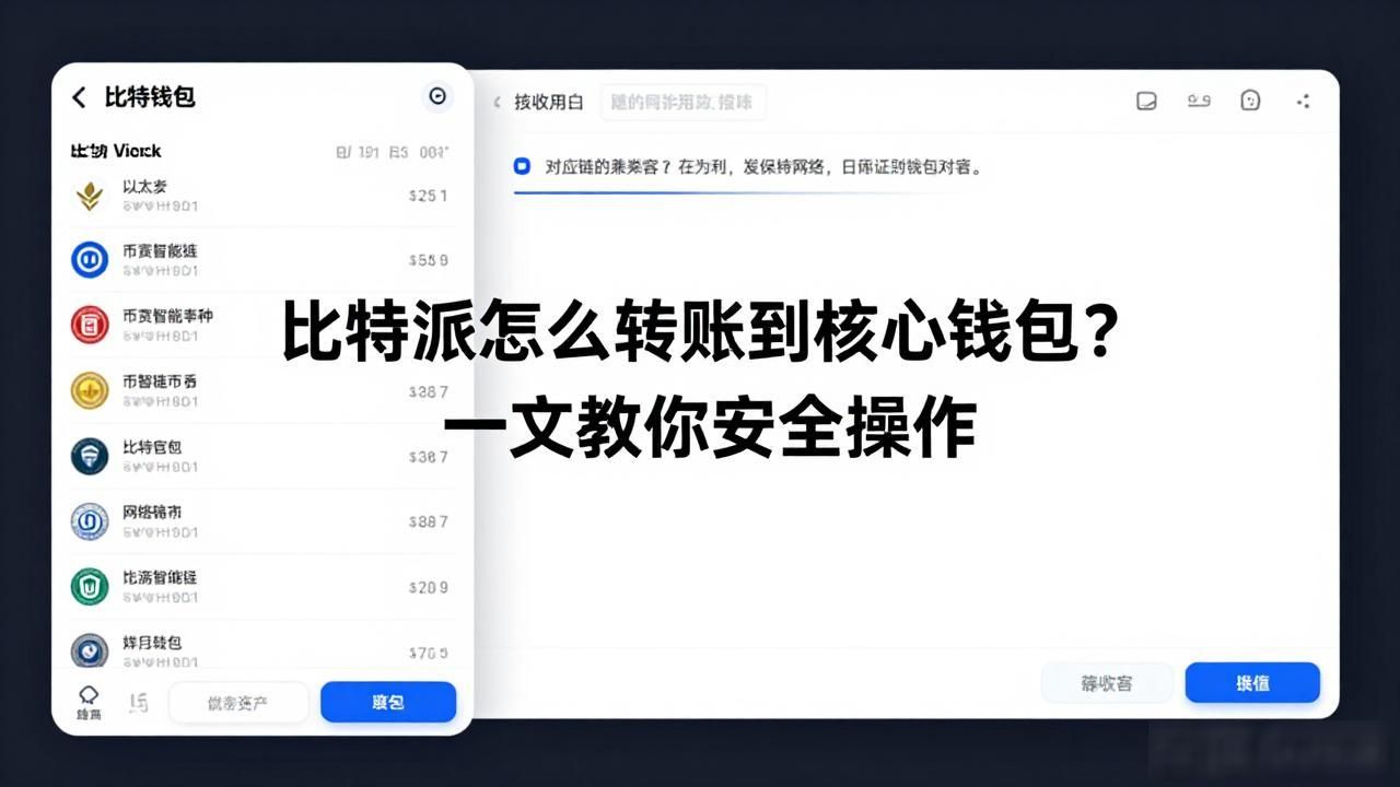 比特派资产转到核心钱包操作流程_比特派与核心钱包网络兼容性_比特派转账到核心钱包