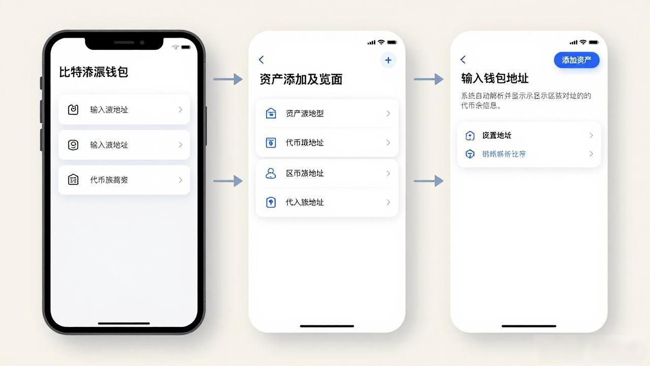 比特派钱包绑定地址_数字钱包绑定地址操作_比特派钱包多链地址管理