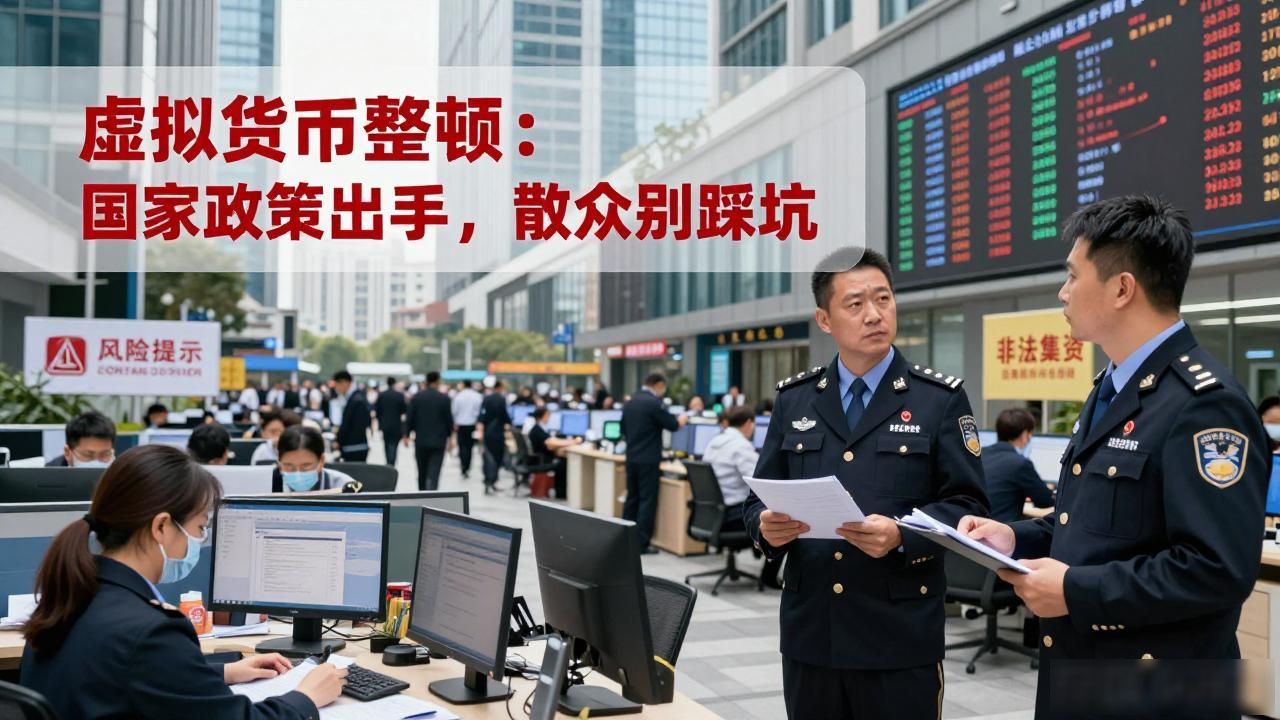 虚拟货币长效监管机制建立 虚拟货币整顿打击非法金融活动 普通民众参与虚拟货币炒作风险_国家整顿数字虚拟货币