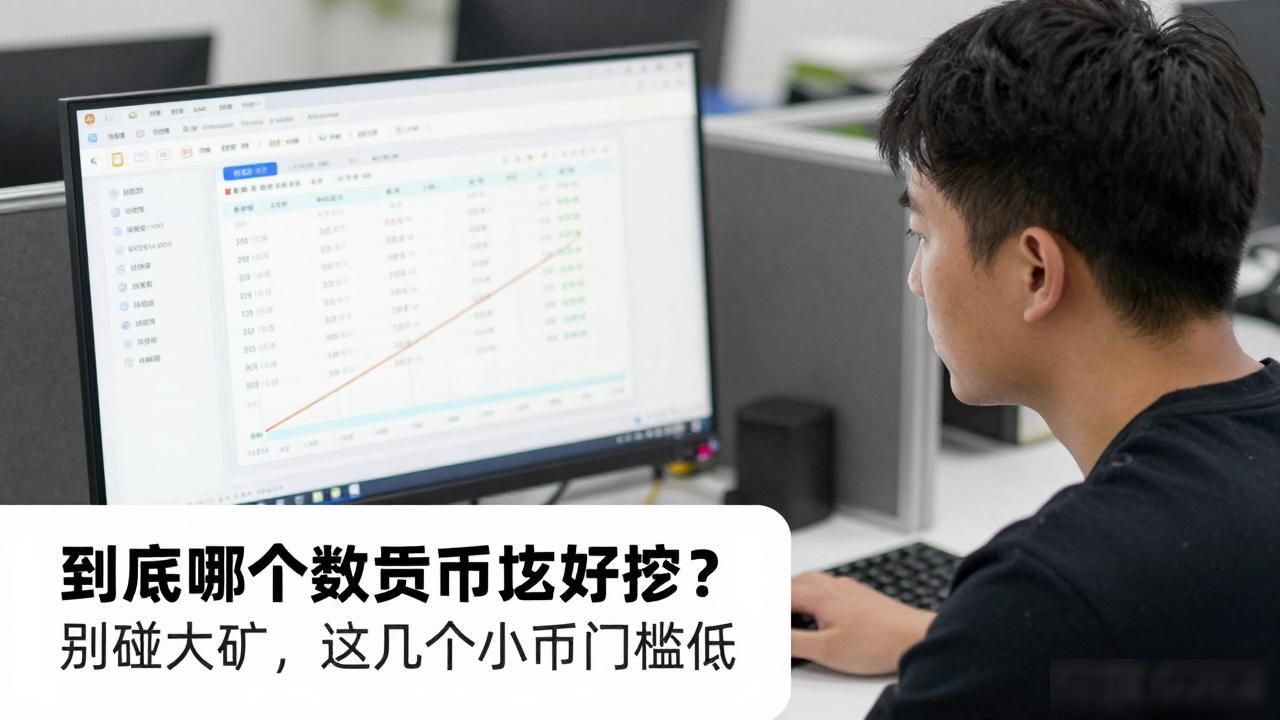 到底哪个数字货币比较好挖？别碰大矿，这几个小币门槛低