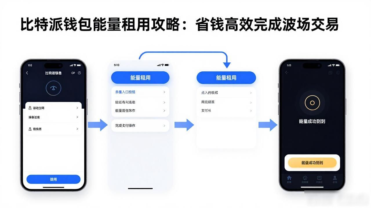 比特派钱包能量租用攻略：省钱高效完成波场交易