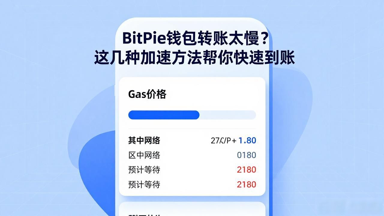 BitPie钱包转账太慢？这几种加速方法帮你快速到账