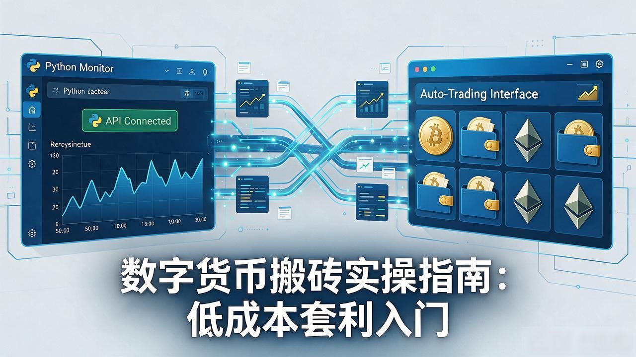 数字货币搬砖实操指南：低成本套利入门