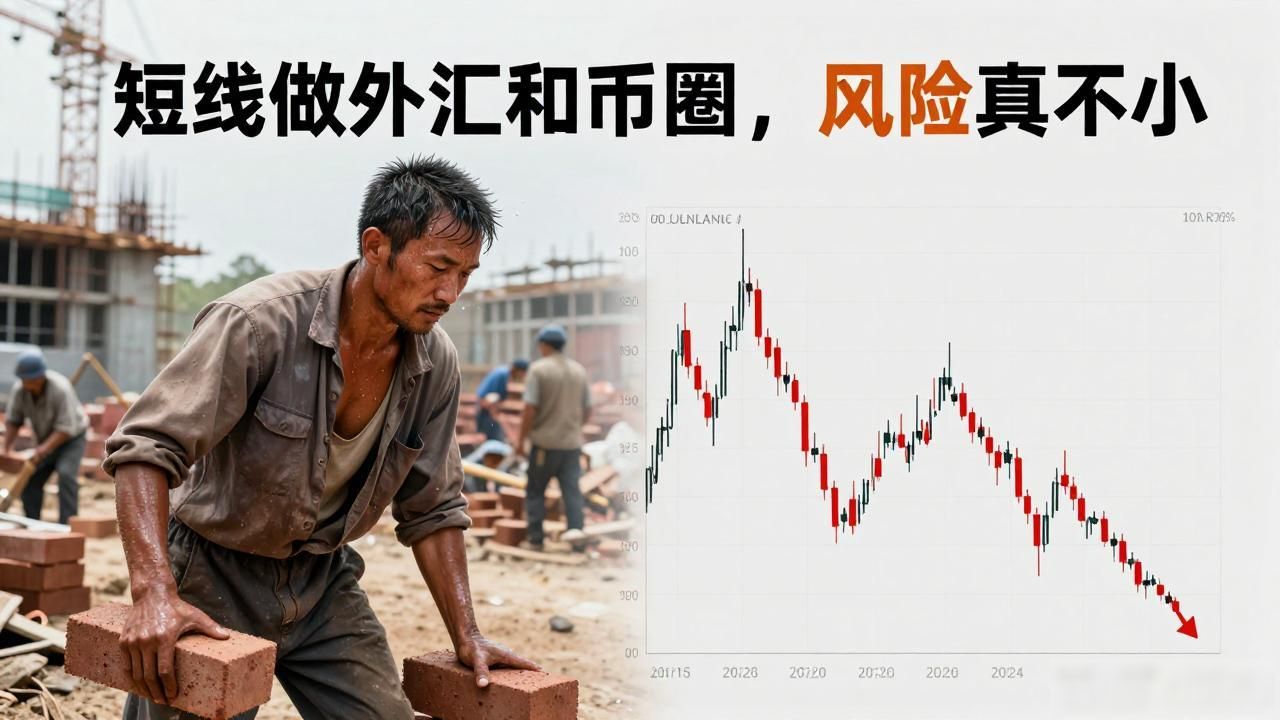 短线做外汇和币圈，风险真不小