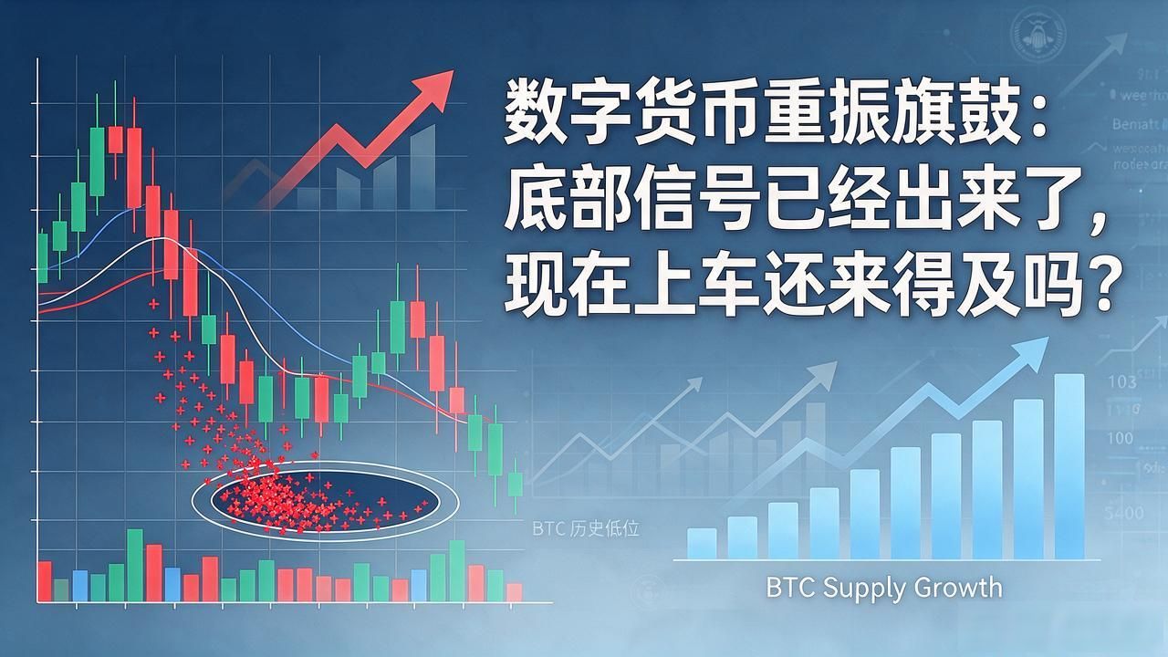 数字货币重振旗鼓：底部信号已经出来了，现在上车还来得及吗