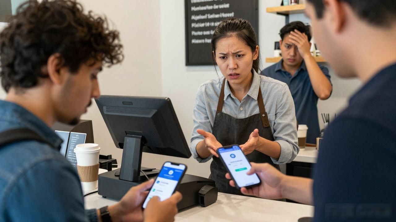 社区咖啡店接入数字货币支付真实体验_数字货币咖啡店测试_ETH USDT聚合支付手续费与到账速度对比