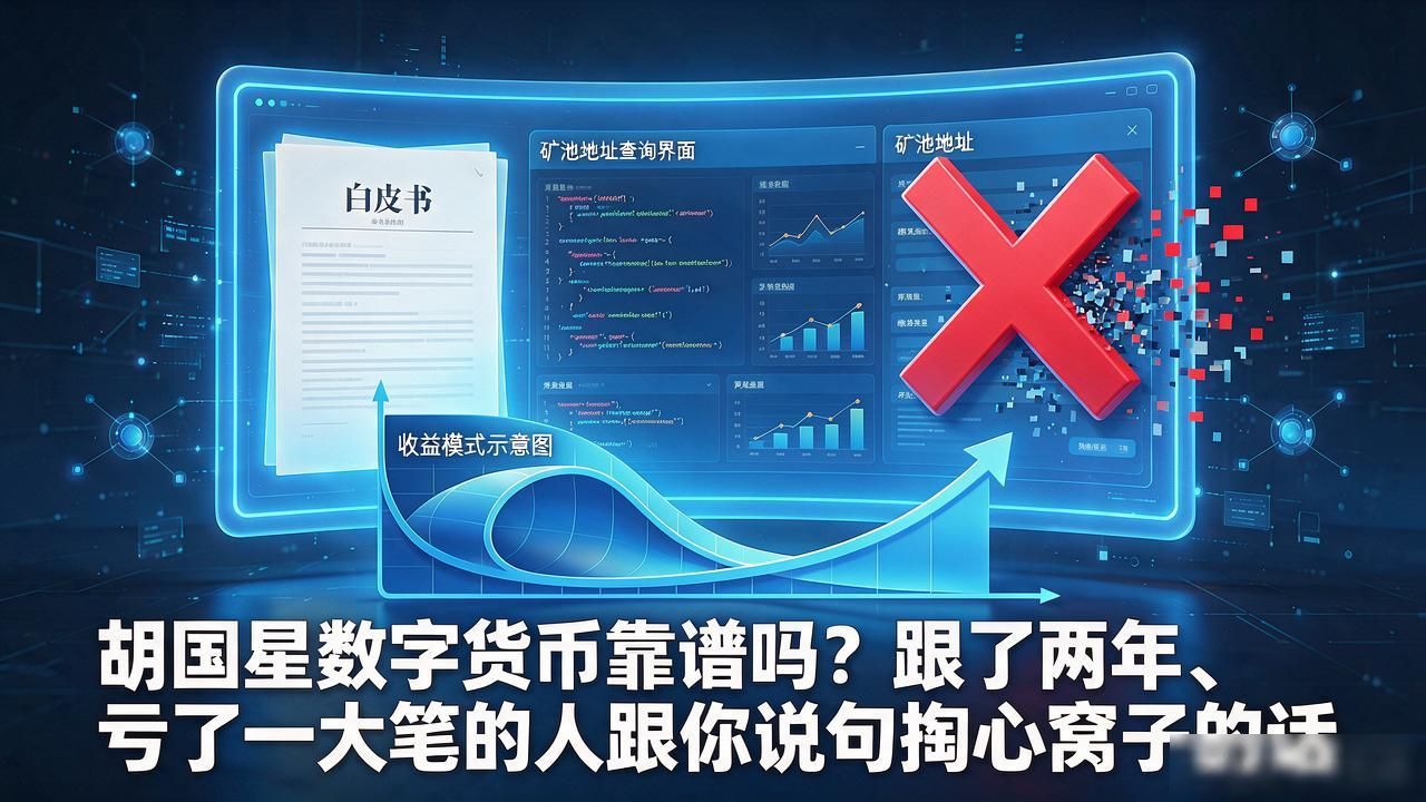胡国星数字货币靠谱吗？跟了两年、亏了一大笔的人跟你说句掏心窝子的话