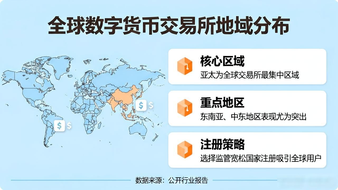 全球数字货币交易所数量汇总