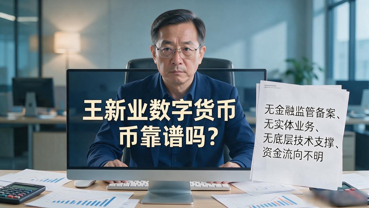 王新业数字货币靠谱吗？在金融圈混了十几年的人说句大实话
