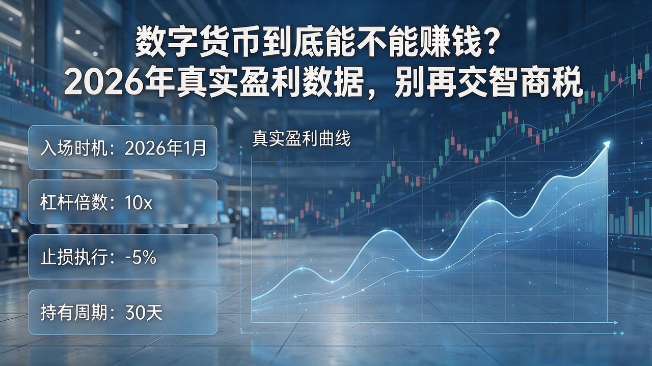 数字货币到底能不能赚钱？2026年真实盈利数据，别再交智商税