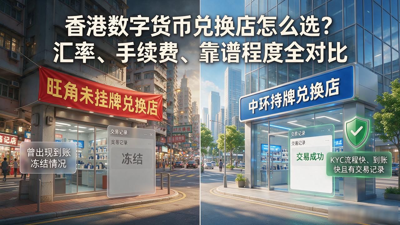 持牌数字货币兑换店KYC合规流程_深港跨境USDT兑换汇率差价对比_香港数字货币兑换店