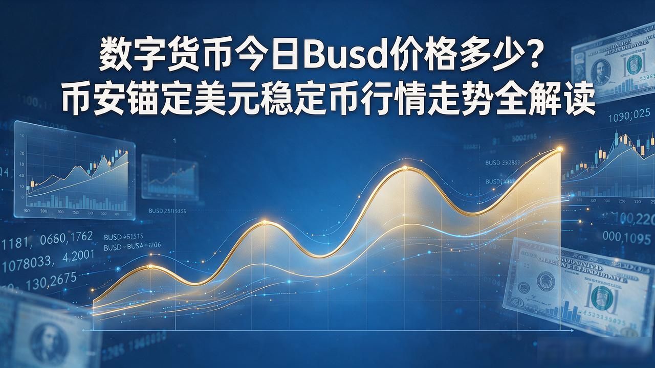 数字货币今日Busd价格多少？币安锚定美元稳定币行情走势全解读