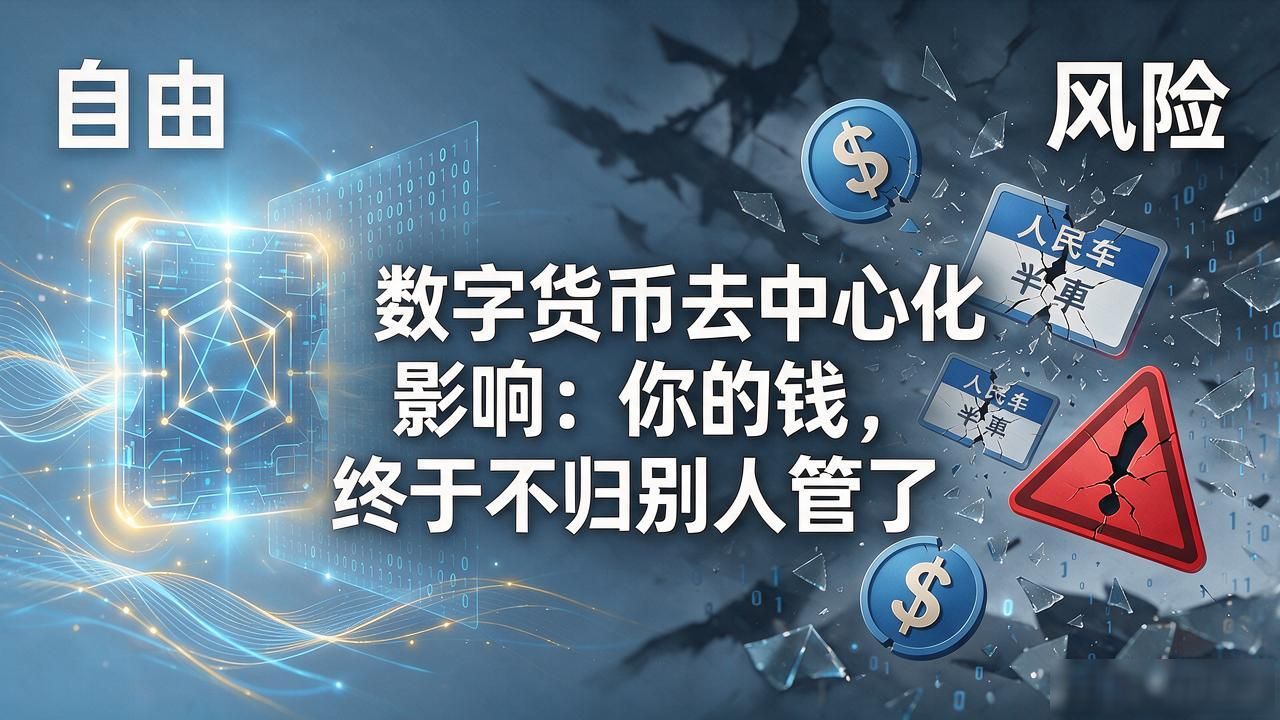数字货币去中心化影响：你的钱，终于不归别人管了