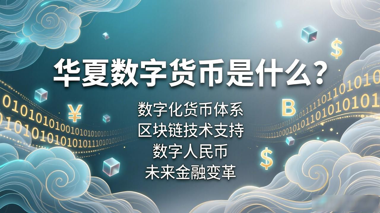 华夏数字货币是什么？一文看懂数字人民币