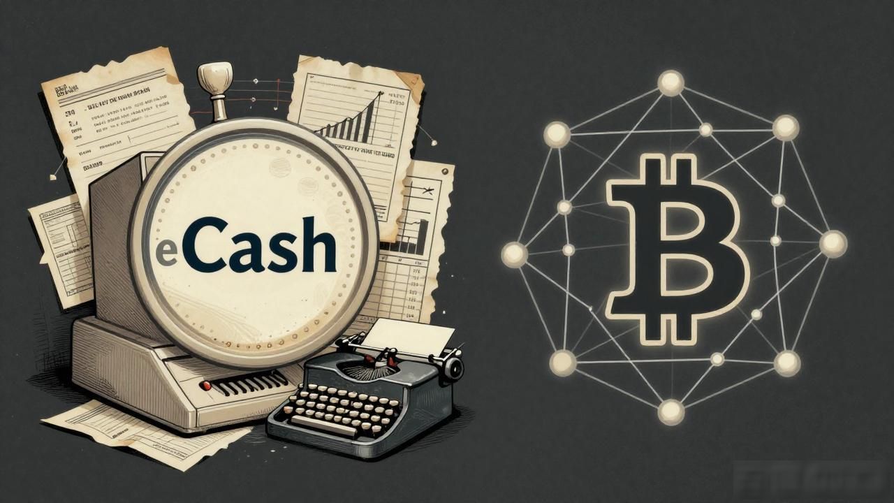 最早的数字货币是哪个？eCash比比特币早了15年，99%的人没听过