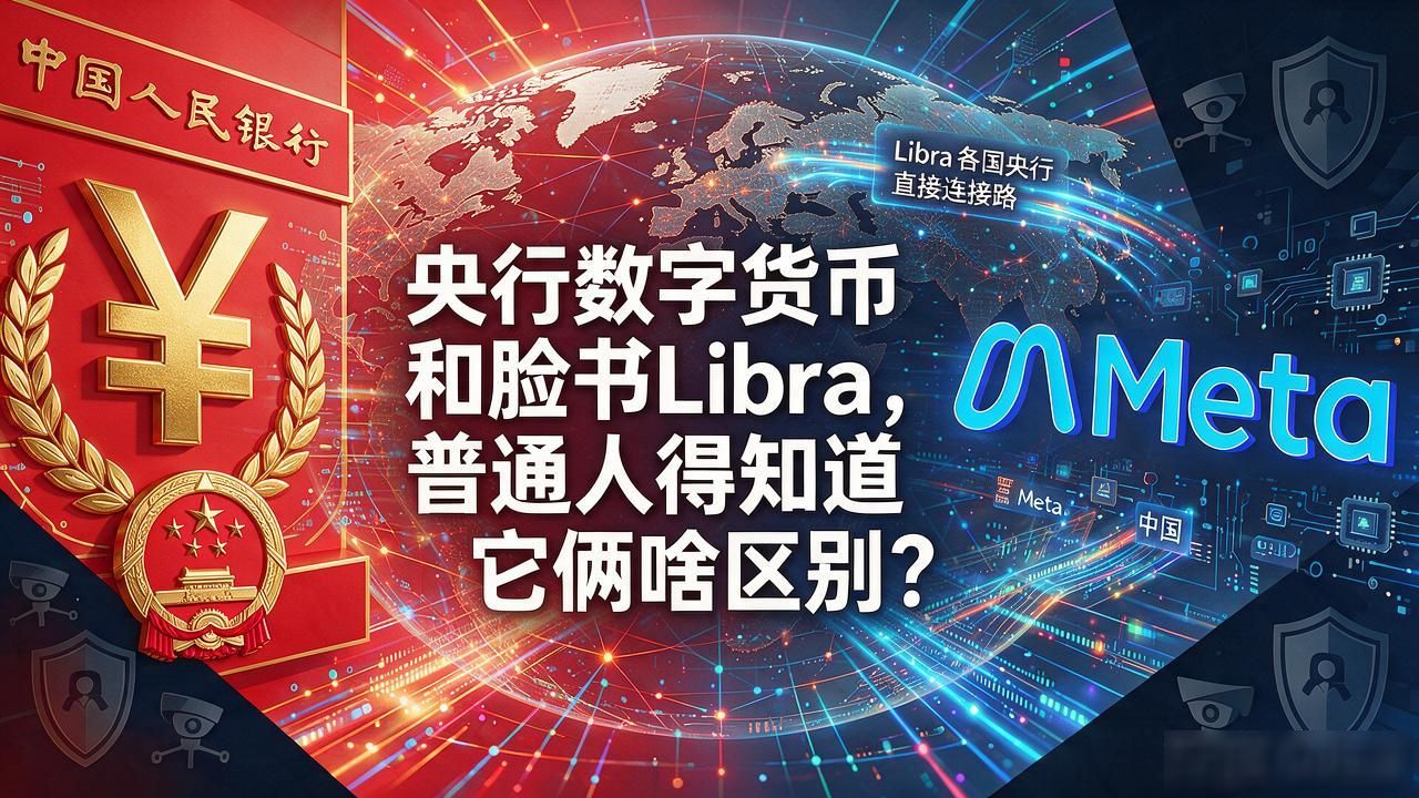 央行数字货币和脸书libra_数字人民币与Libra的本质区别_央行数字货币与私人电子货币差异