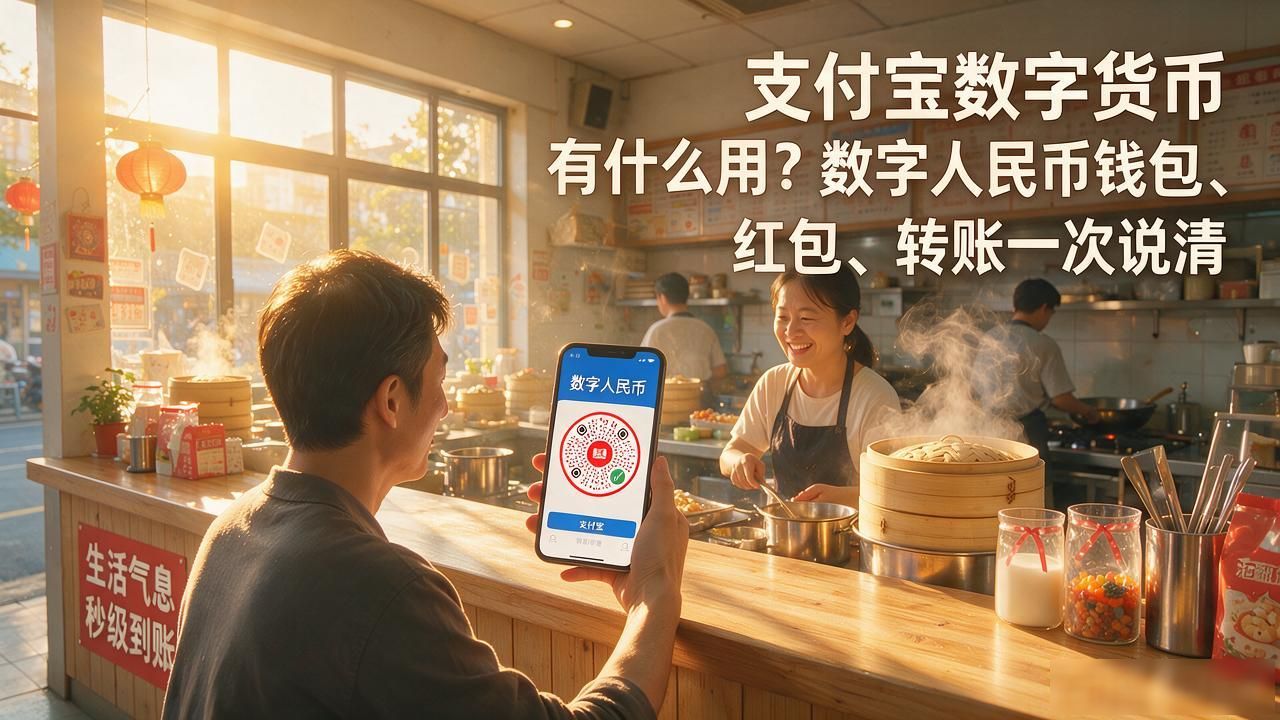 支付宝数字货币有什么_支付宝数字人民币区别_数字人民币钱包使用方法