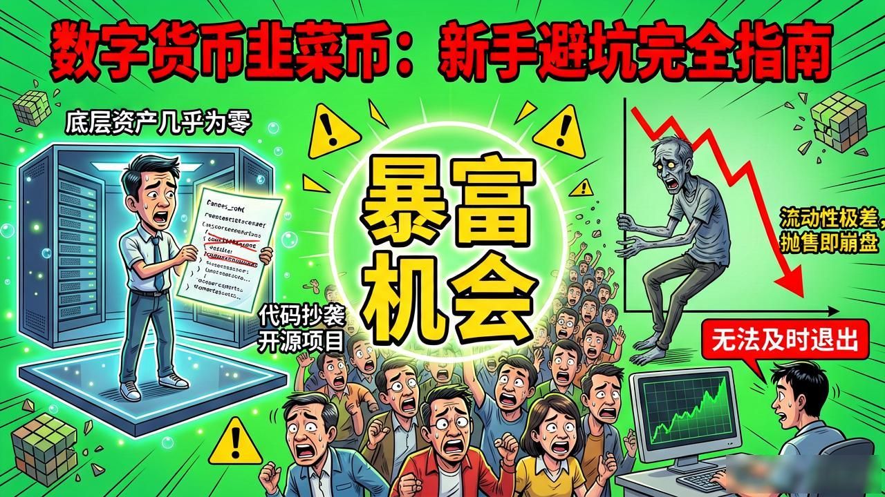 韭菜币特征_识别韭菜币套路_数字货币韭菜币