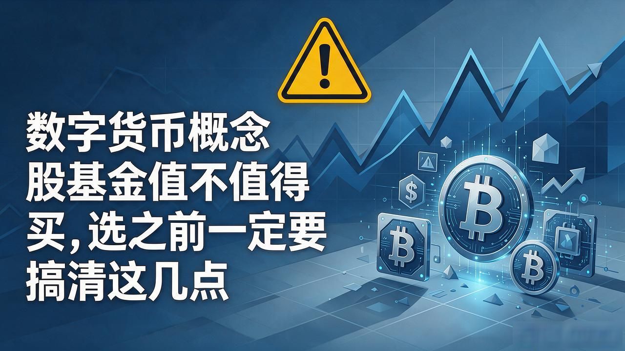 数字货币概念股基金值不值得买，选之前一定要搞清这几点